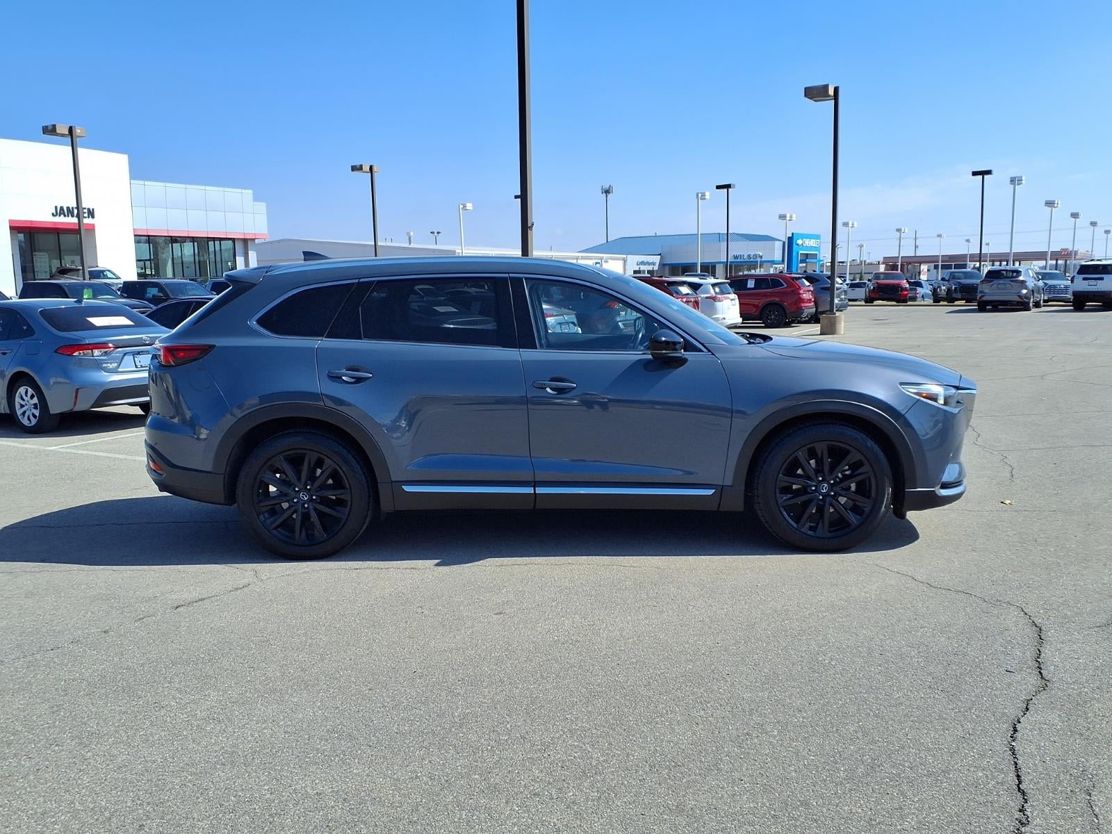 Used 2021 Mazda CX-9 Carbon Edition with VIN JM3TCADY9M0520186 for sale in Stillwater, OK