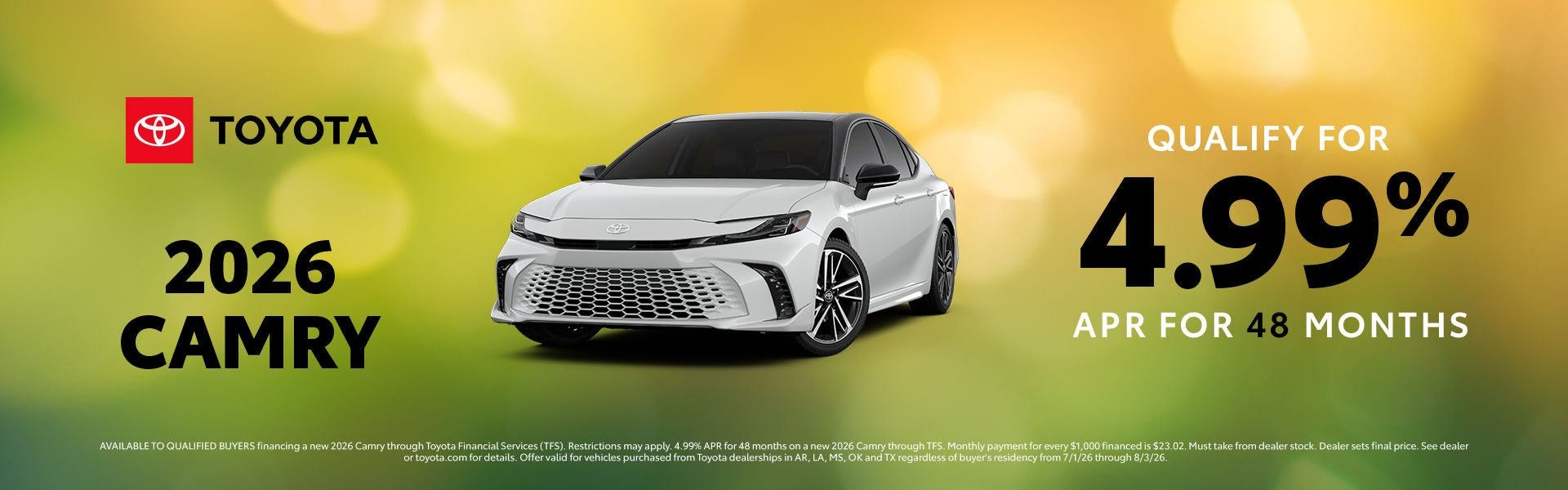 Toyota, Camry, APR