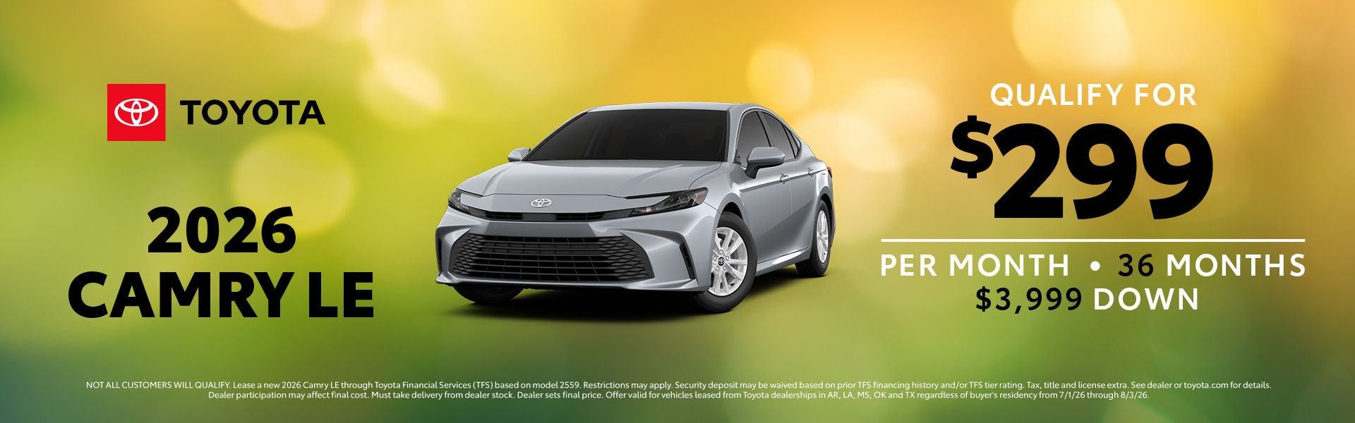 Toyota, Camry, Lease 